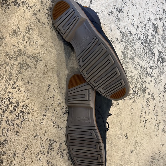 Sketchers Mark Nason navy blue lace boots - Picture 4 of 4